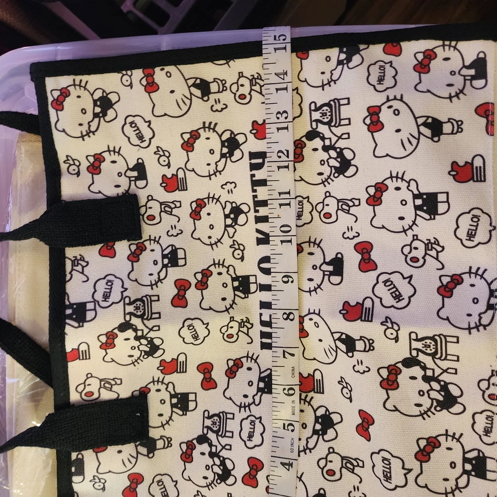 2 Hello Kitty Canvas Tote Bag